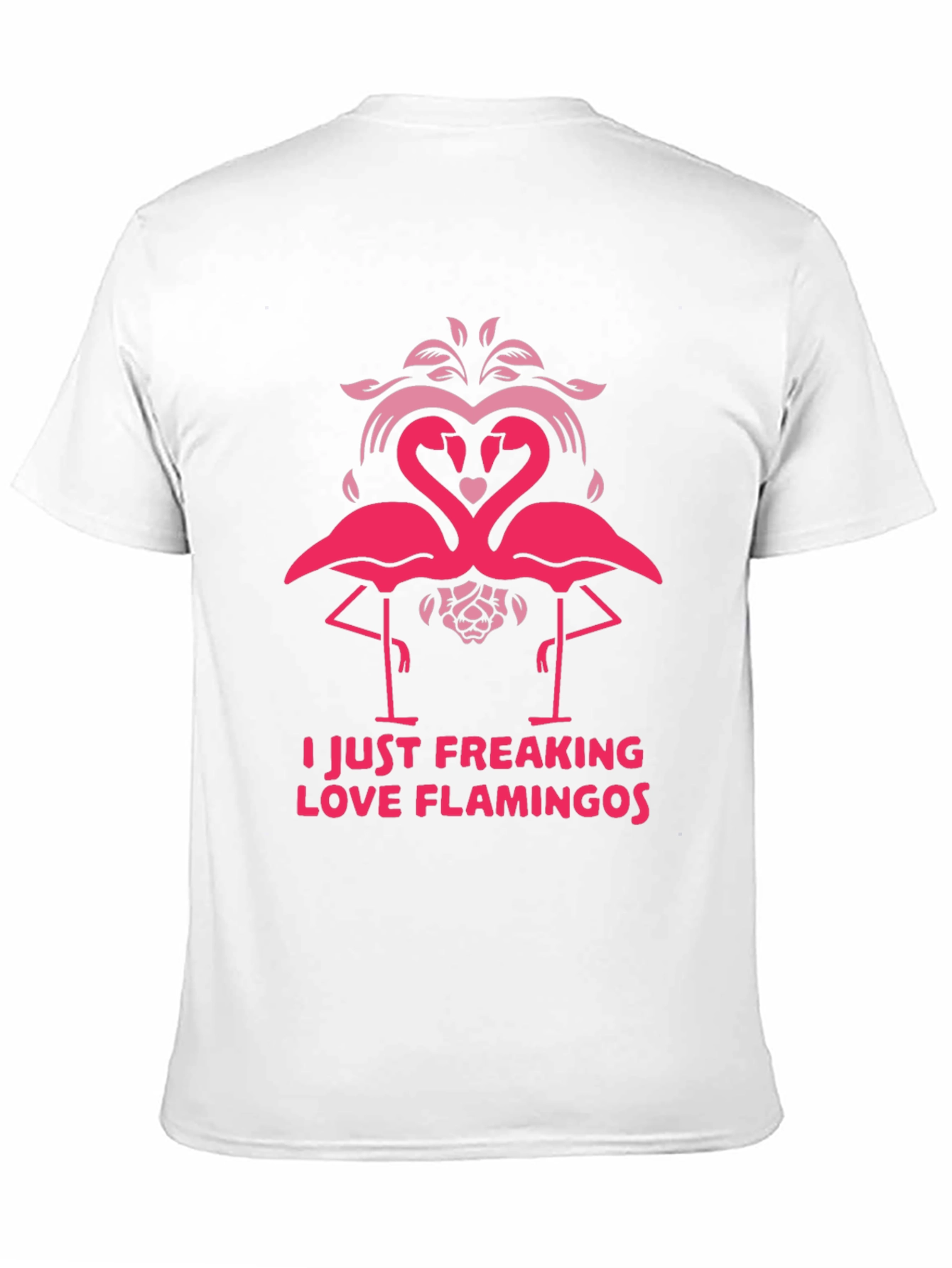 I Love Flamingos Graphic T-Shirt - Fun & Stylish