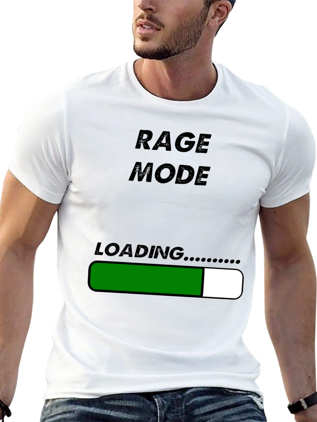 Rage Mode Loading Graphic Tee