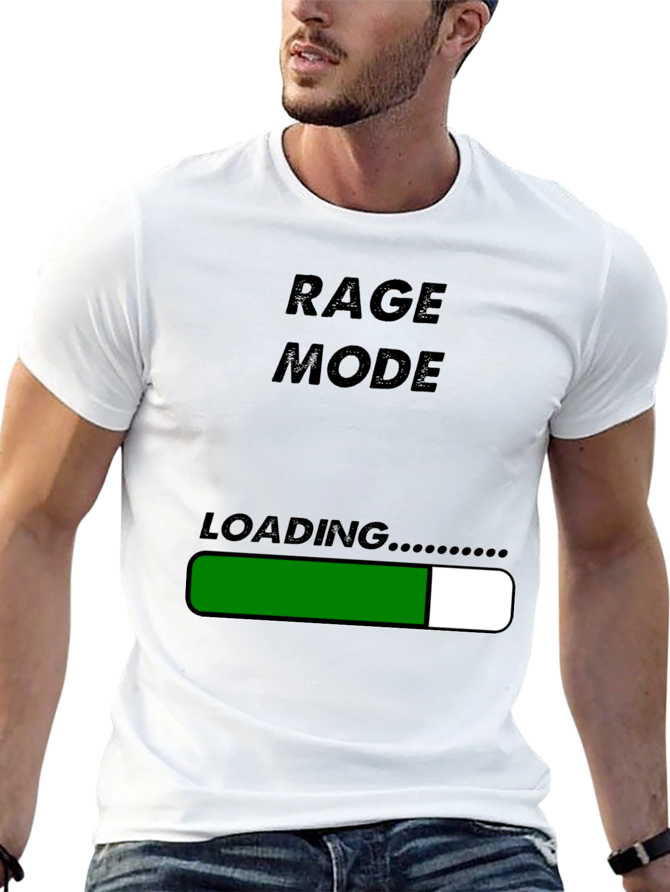 Rage Mode Loading Graphic Tee