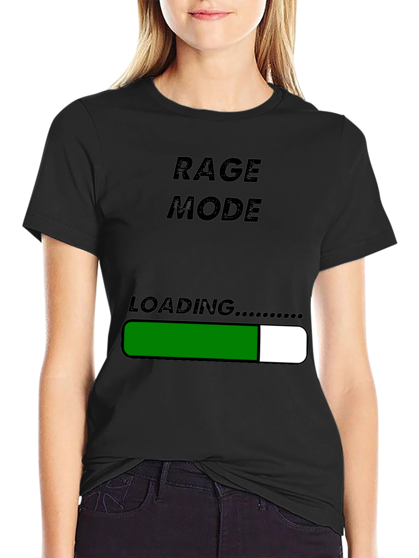 Rage Mode Loading Graphic Tee