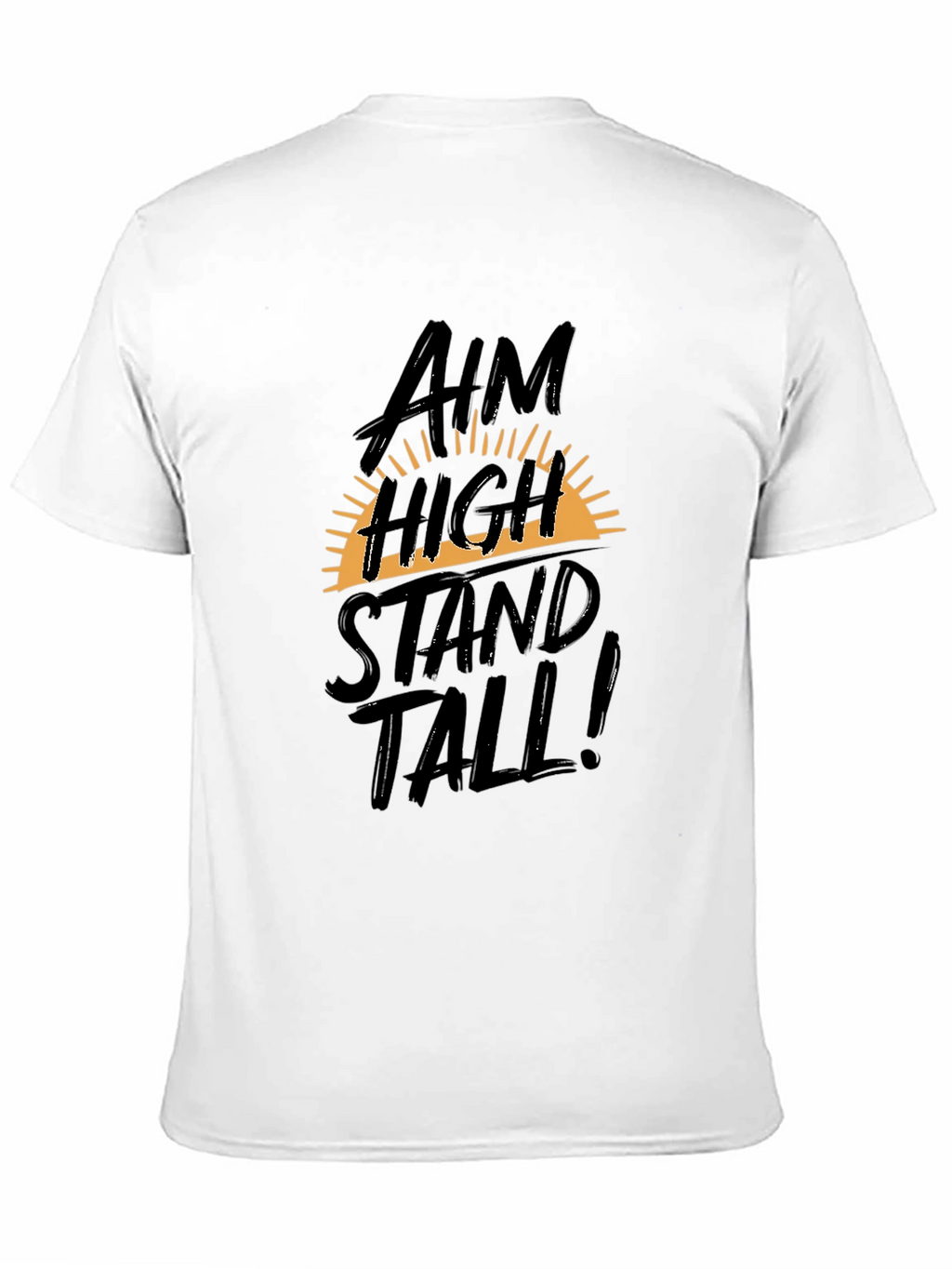 Aim High Stand Tall Mens Graphic Tee