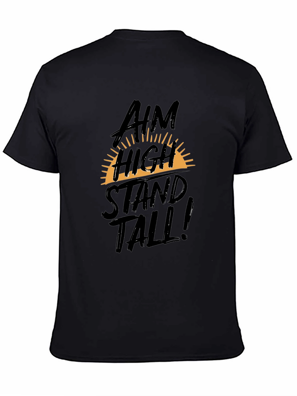Aim High Stand Tall Mens Graphic Tee