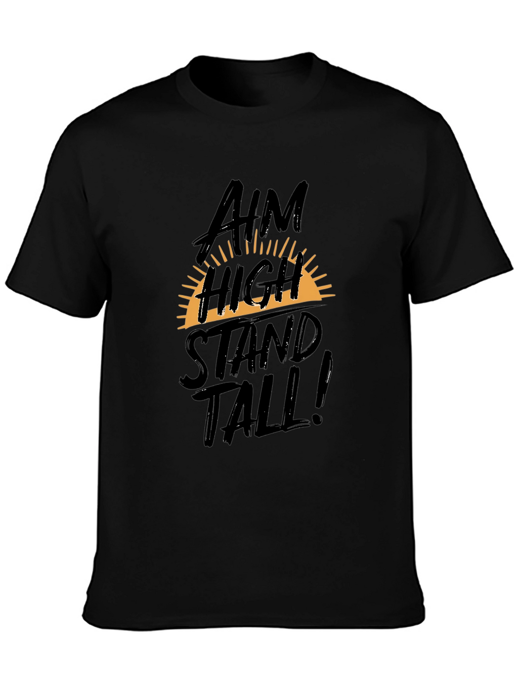 Aim High Stand Tall Mens Graphic Tee