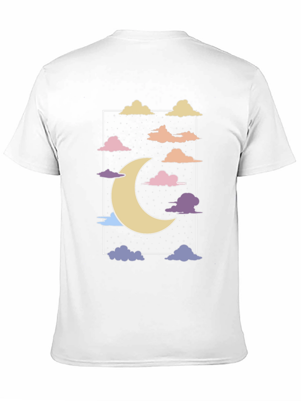 Dreamy Moon & Clouds Graphic Tee