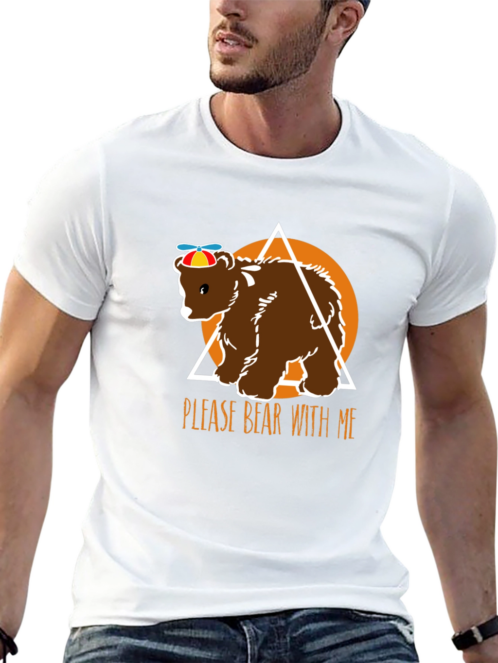 Please Bear With Me Funny Graphic T-Shirt