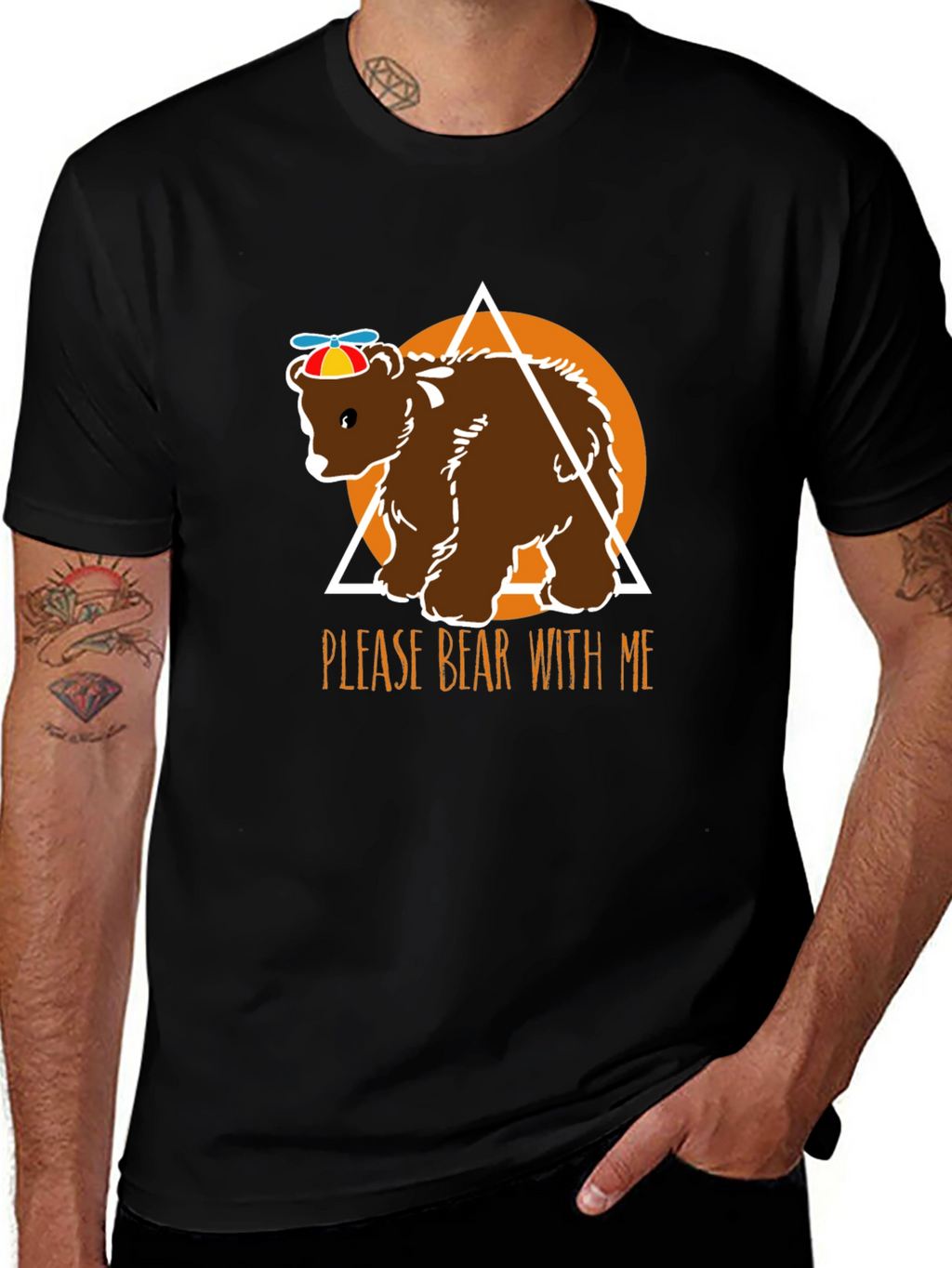 Please Bear With Me Funny Graphic T-Shirt
