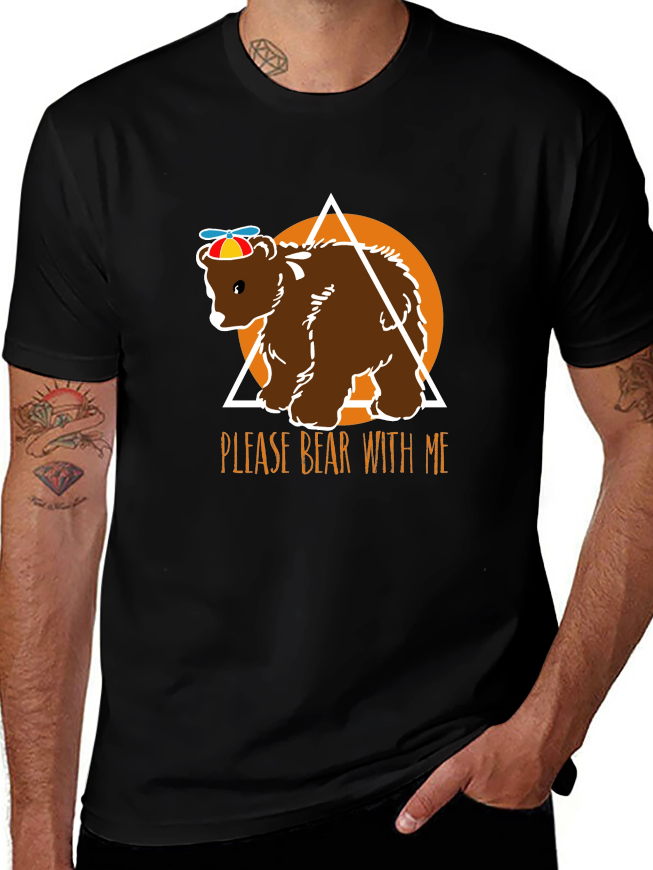 Please Bear With Me Funny Graphic T-Shirt