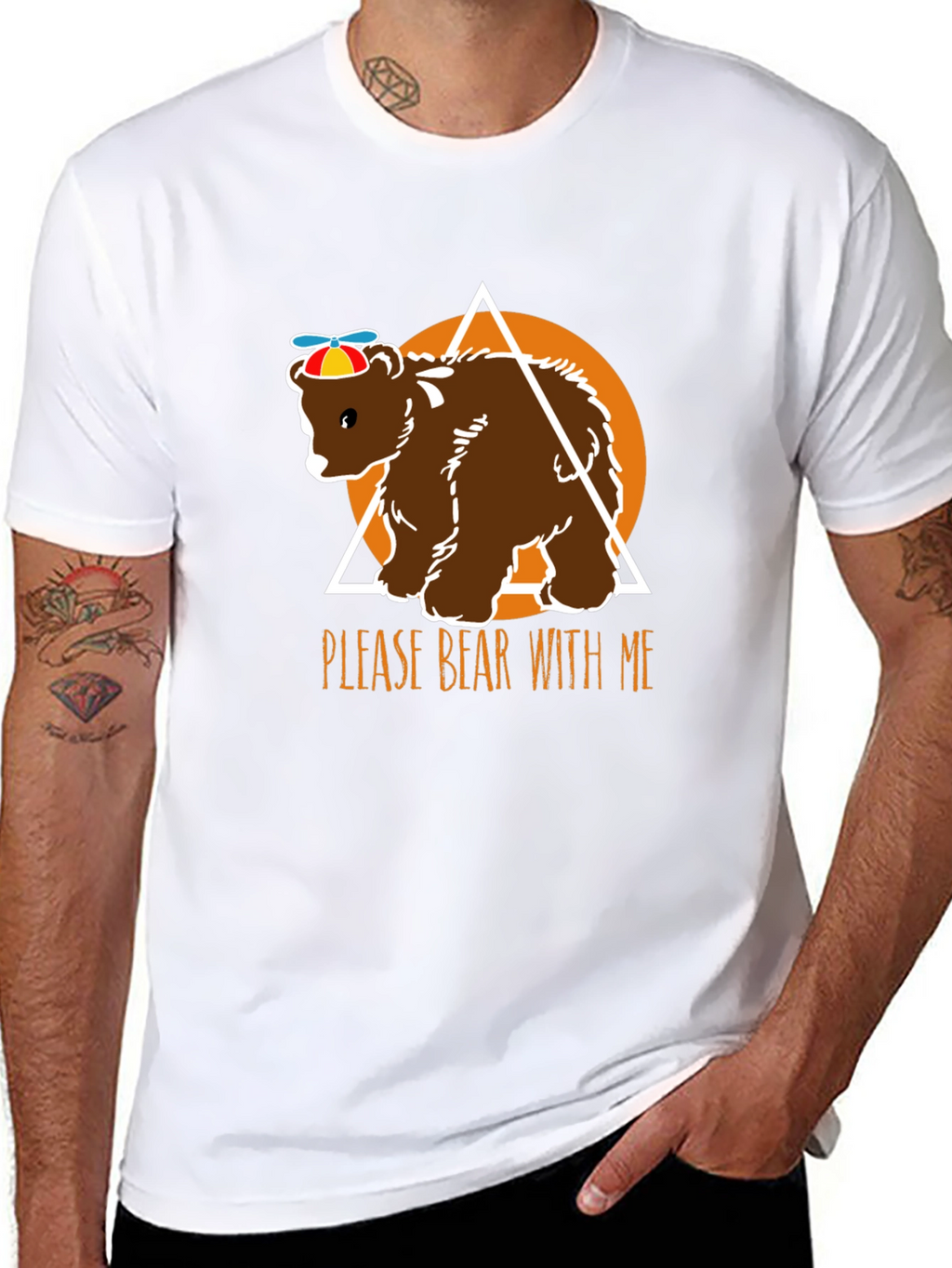 Please Bear With Me Funny Graphic T-Shirt