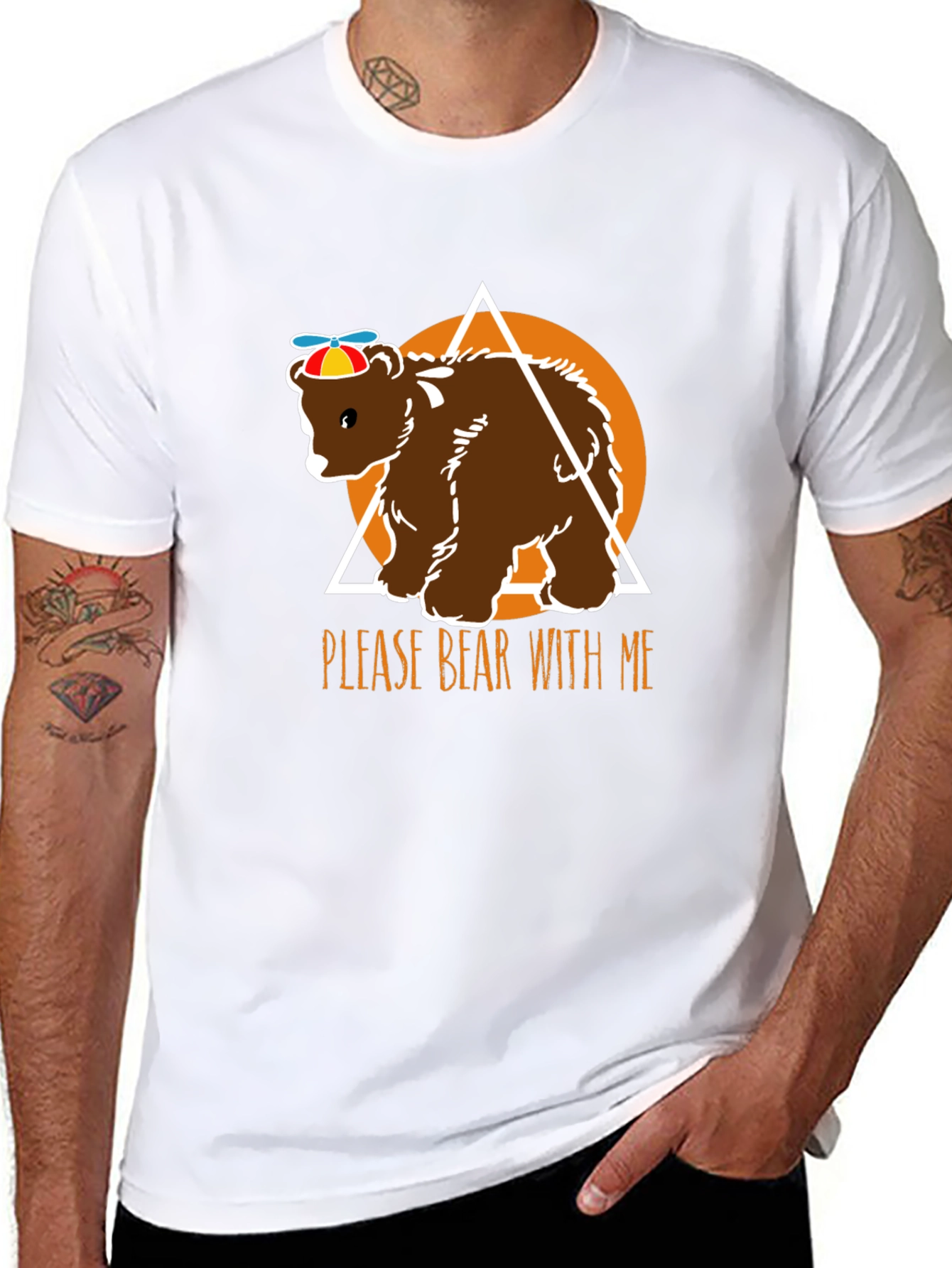 Please Bear With Me Funny Graphic T-Shirt