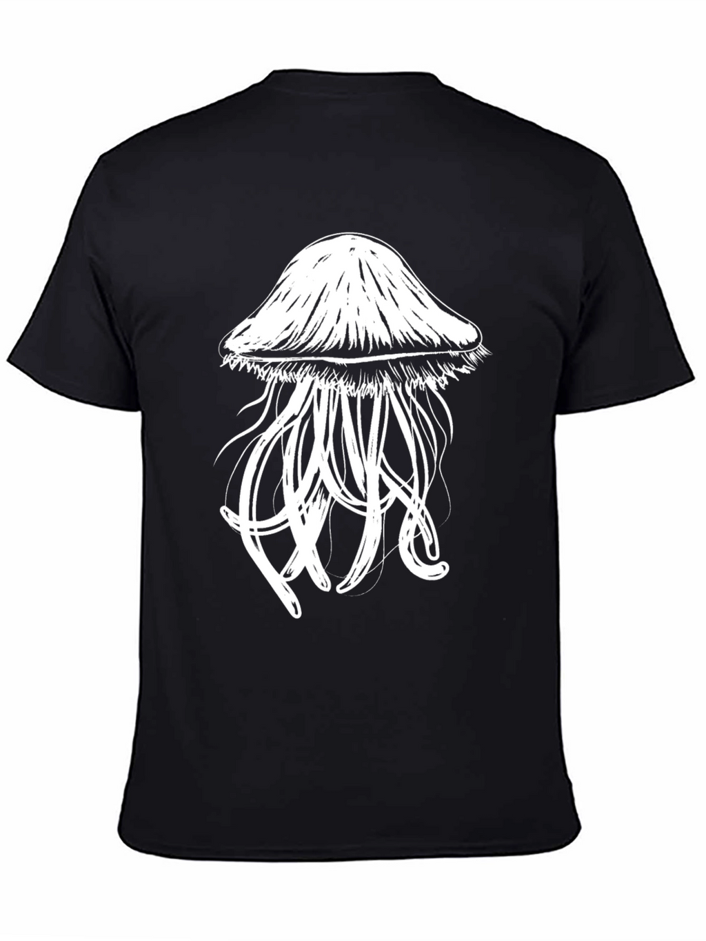 Jellyfish Graphic T-Shirt - Black