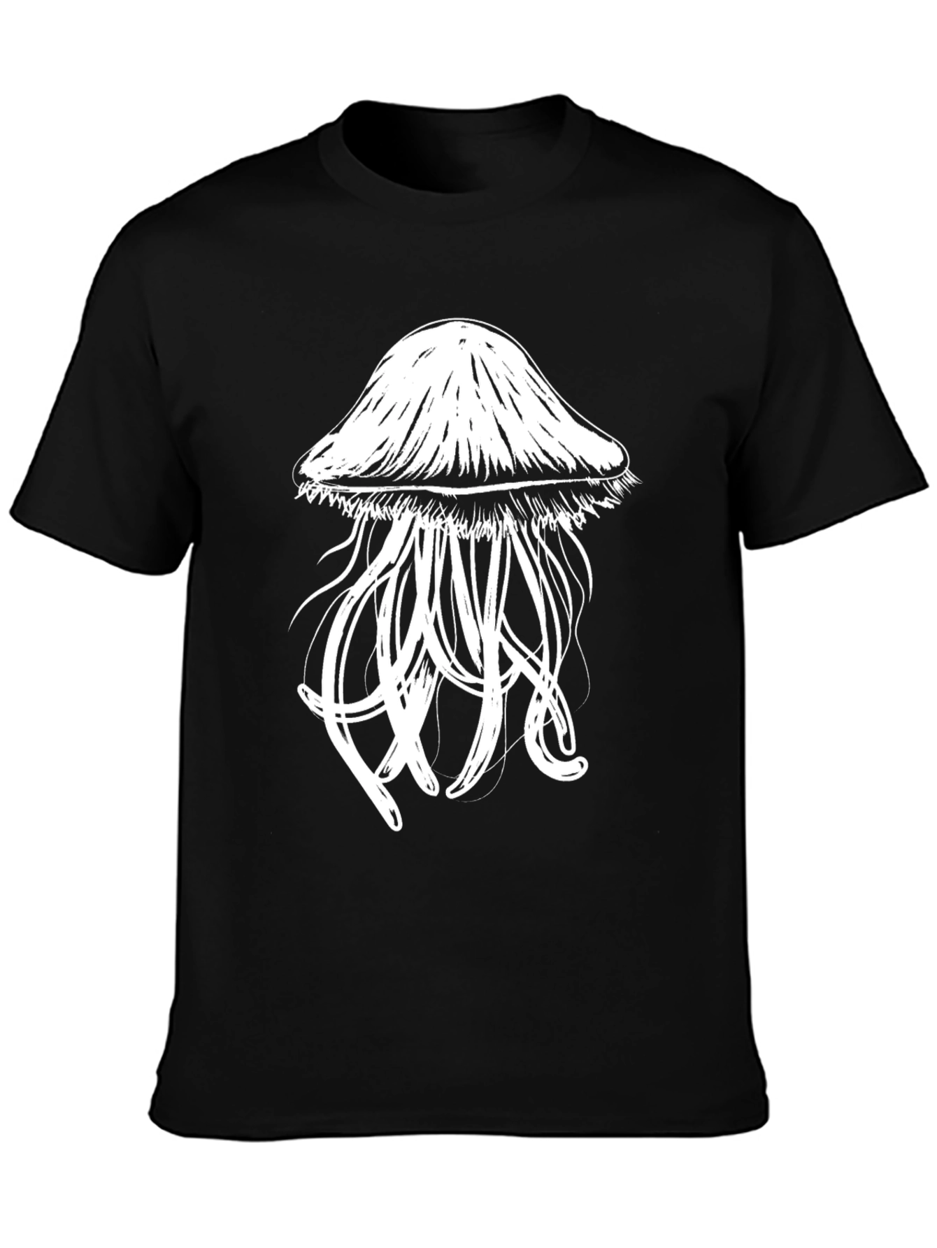 Jellyfish Graphic T-Shirt - Black