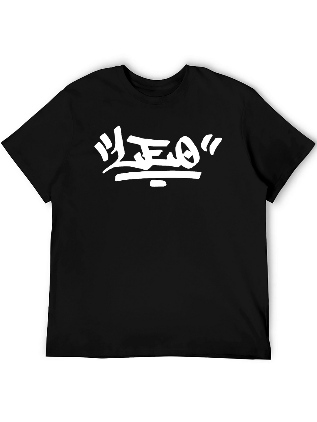 Urban LEO Graphic Tee - Black