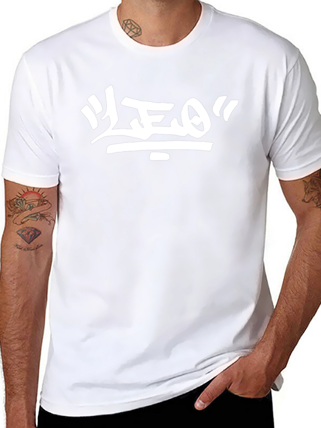 Urban LEO Graphic Tee - Black