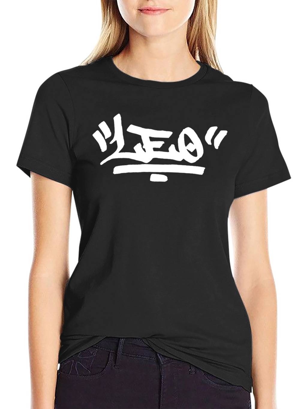 Urban LEO Graphic Tee - Black