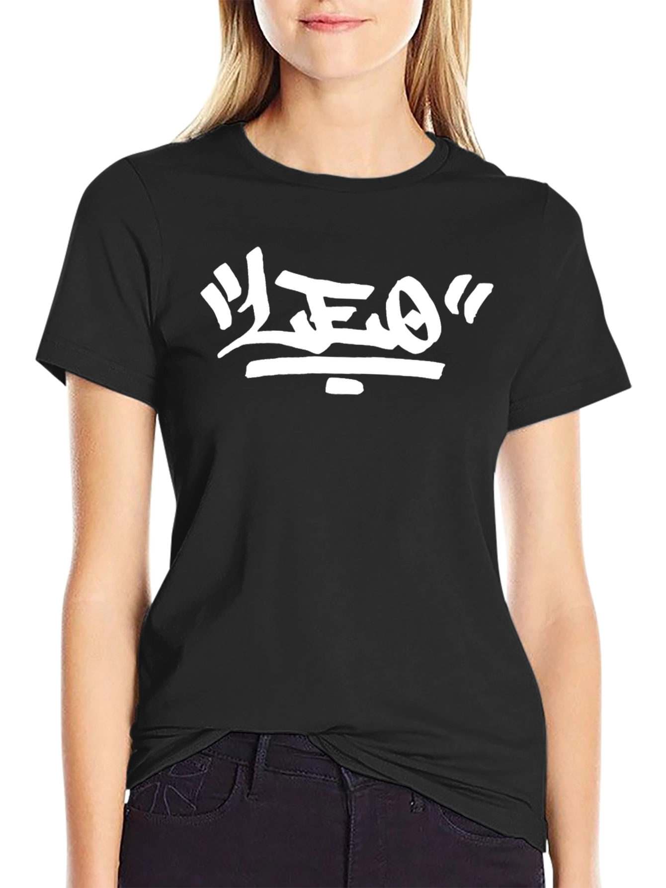 Urban LEO Graphic Tee - Black