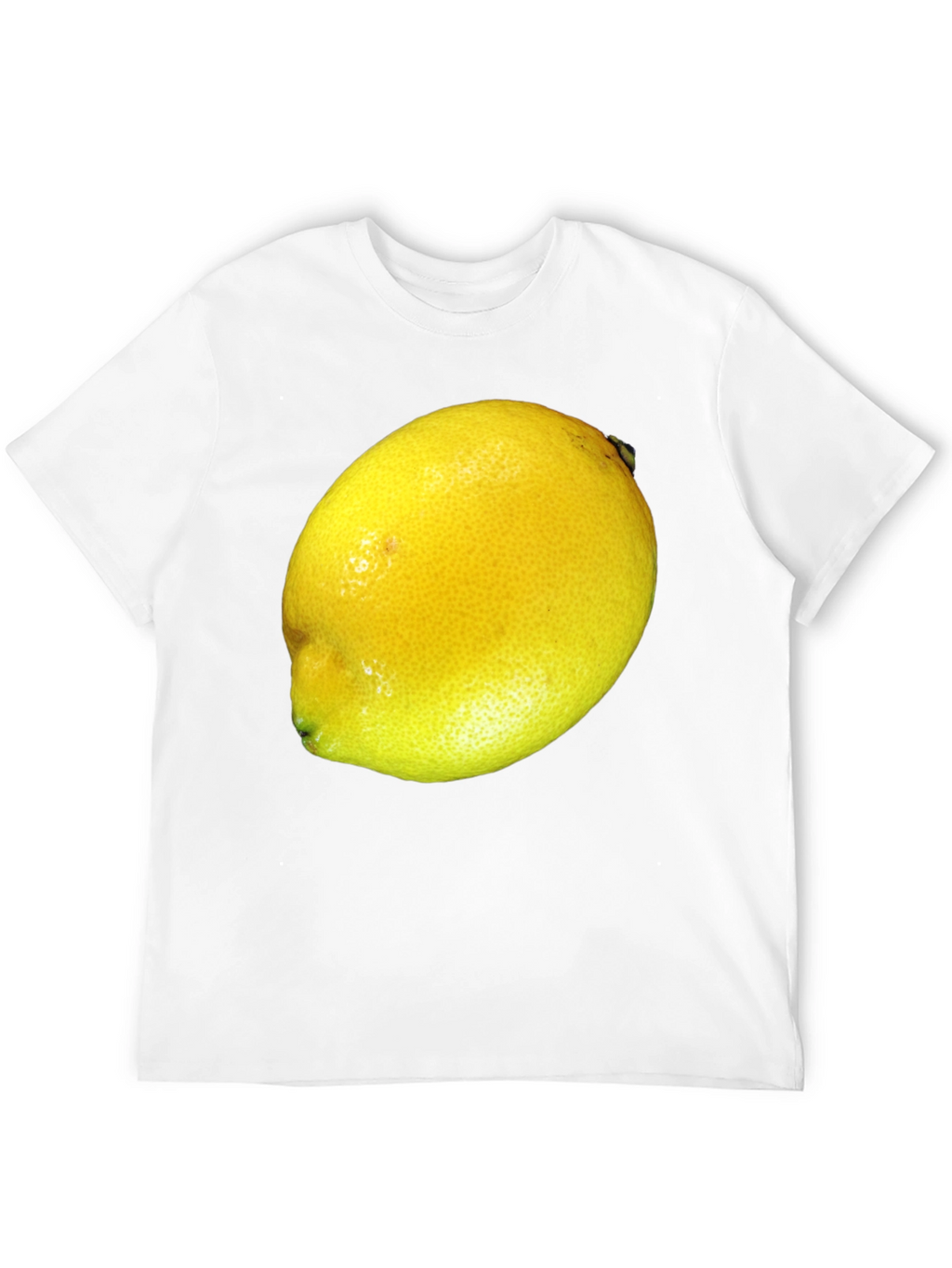 Lemon Graphic T-Shirt - Bold Fruit Design