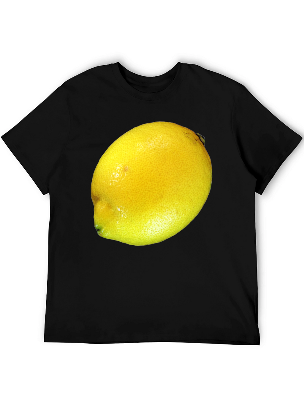 Lemon Graphic T-Shirt - Bold Fruit Design