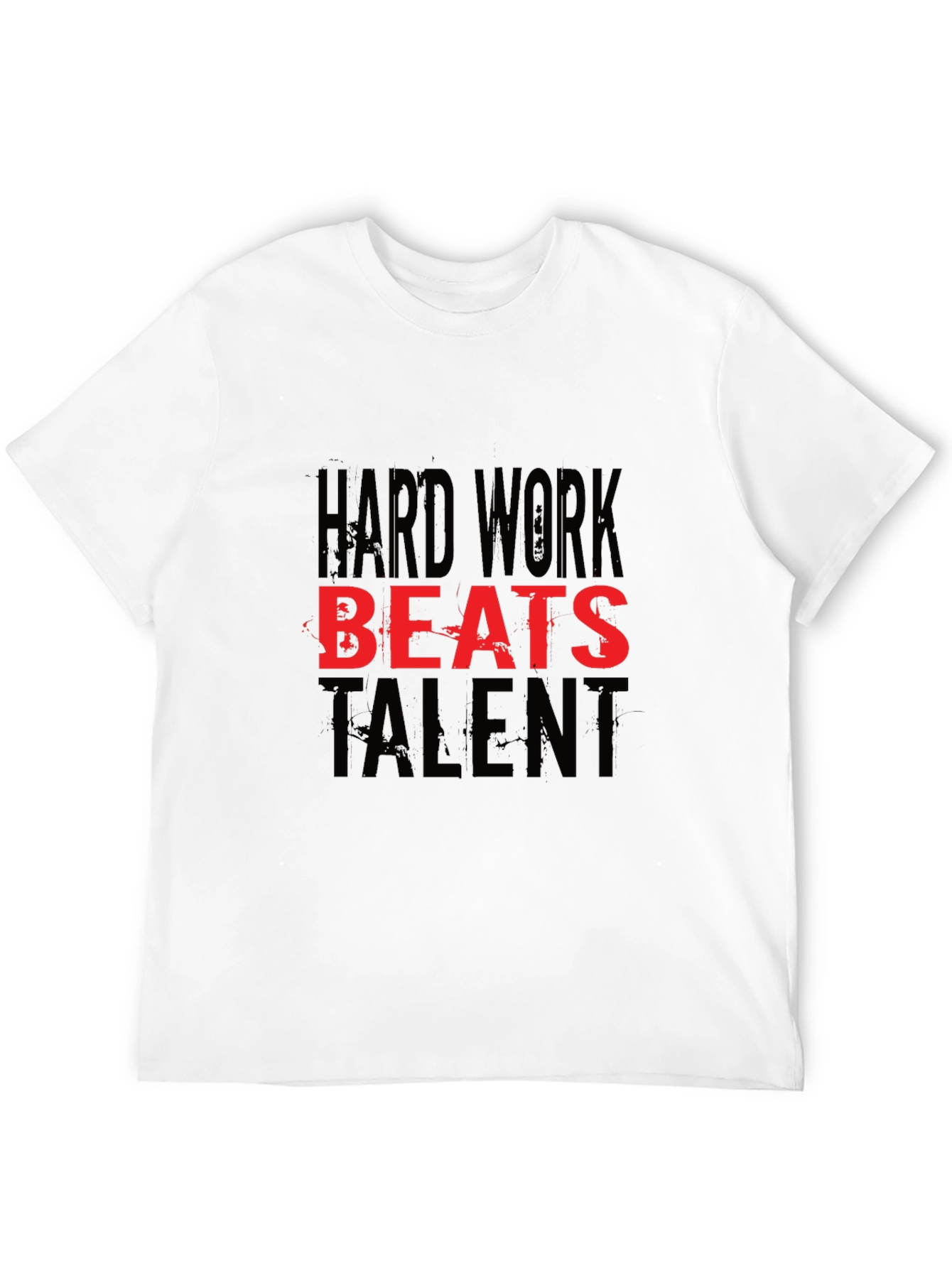 Hard Work Beats Talent Black T-Shirt