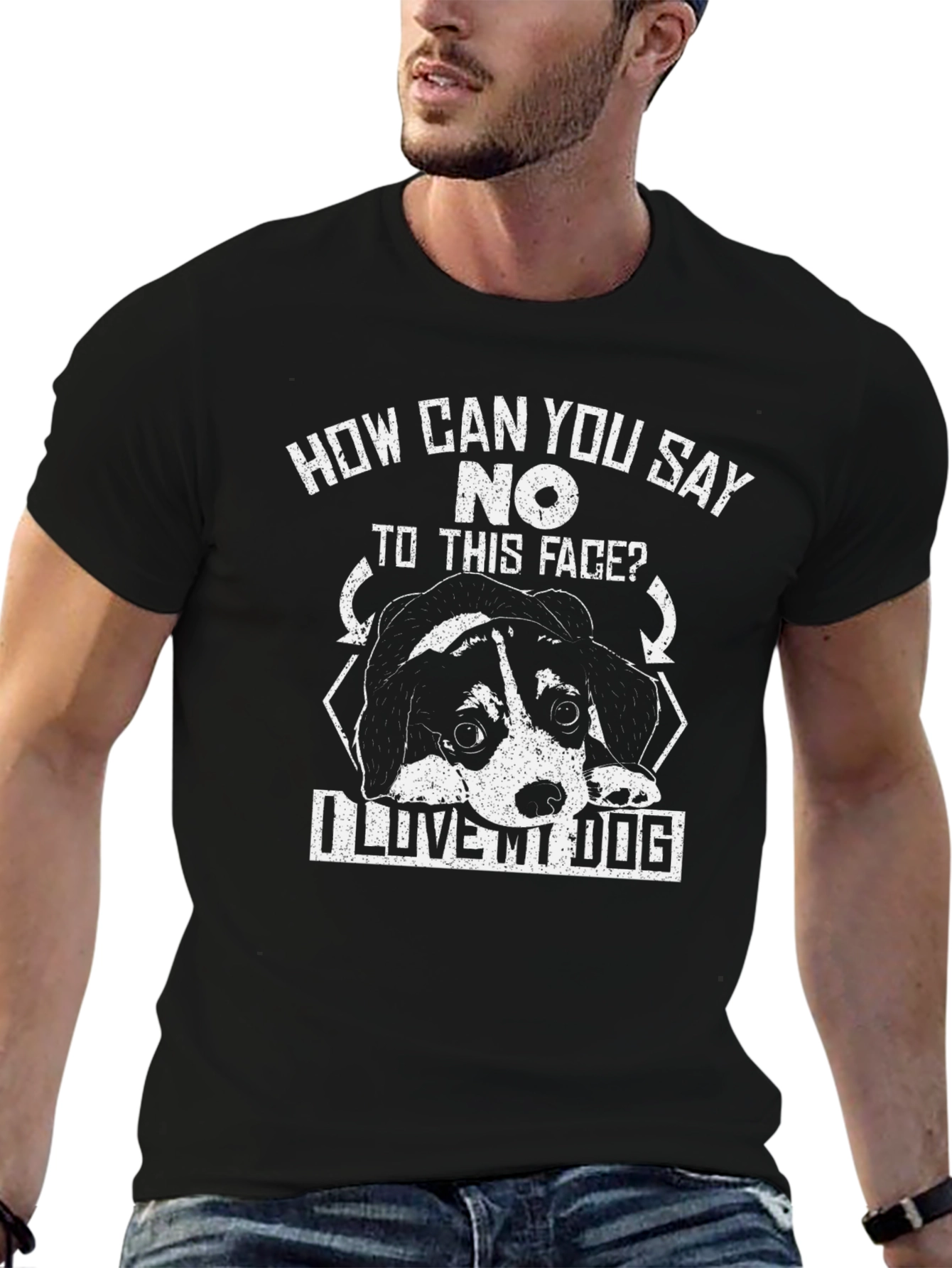 I Love My Dog Graphic T-Shirt