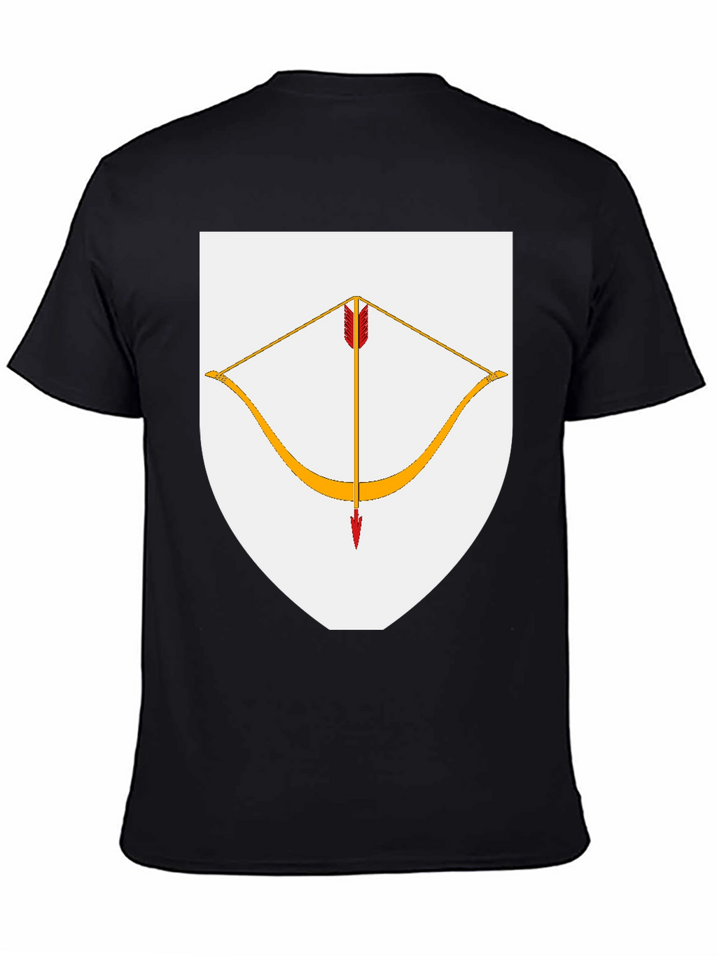 Archer Shield Graphic Tee - Black