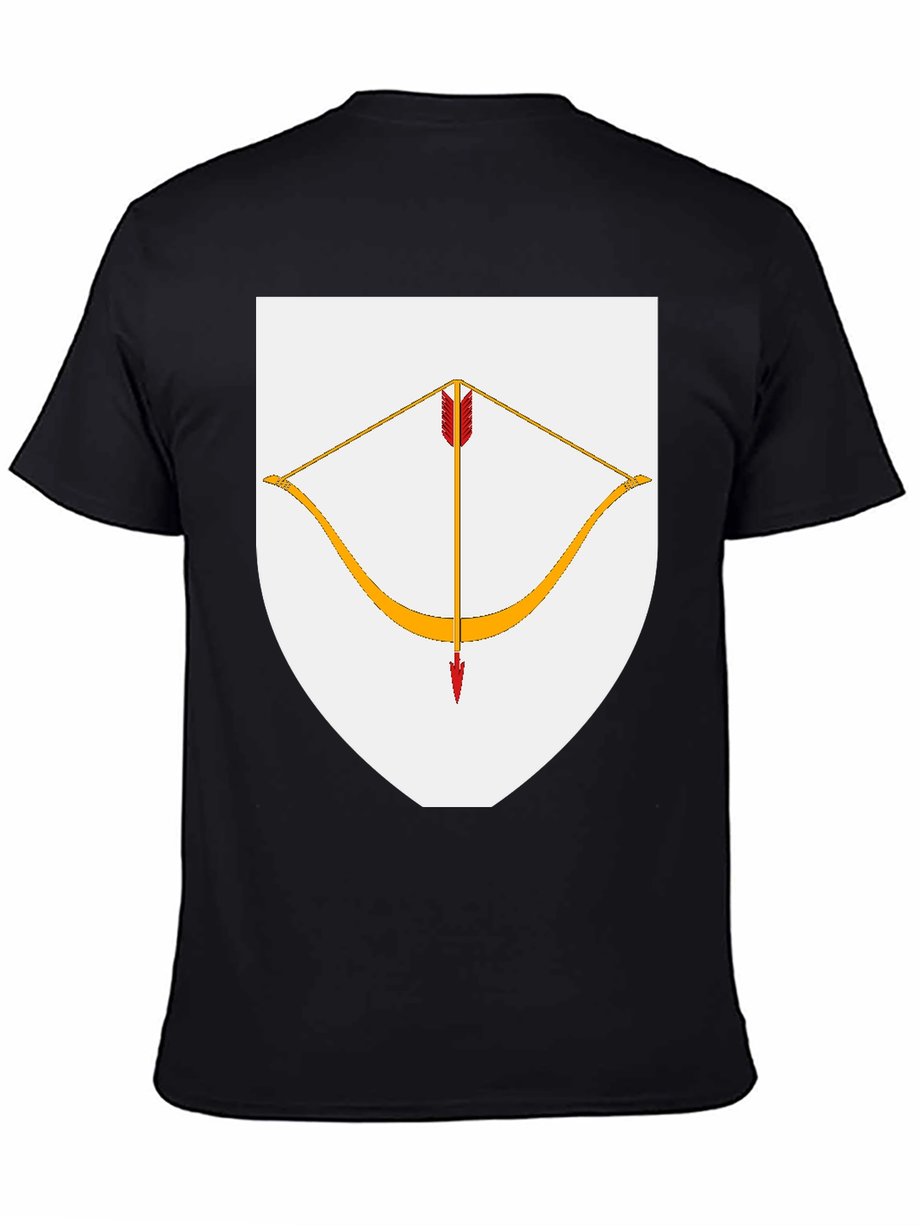 Archer Shield Graphic Tee - Black