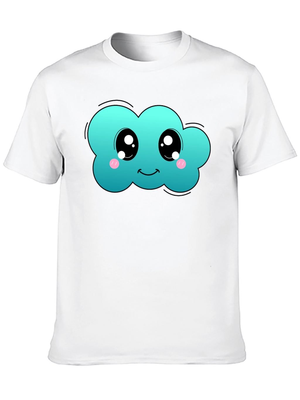Cute Cloud T-Shirt - Kawaii Style