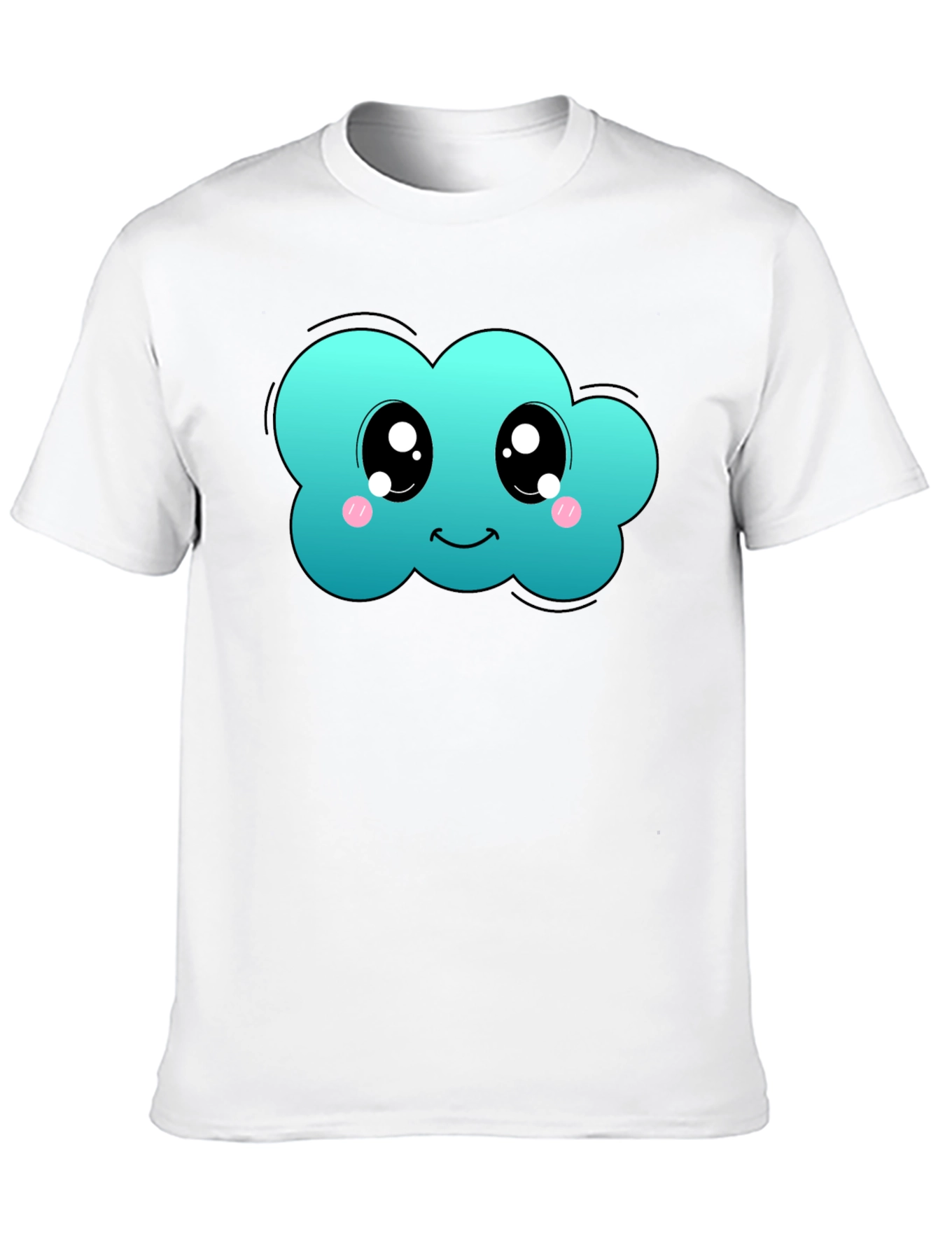 Cute Cloud T-Shirt - Kawaii Style