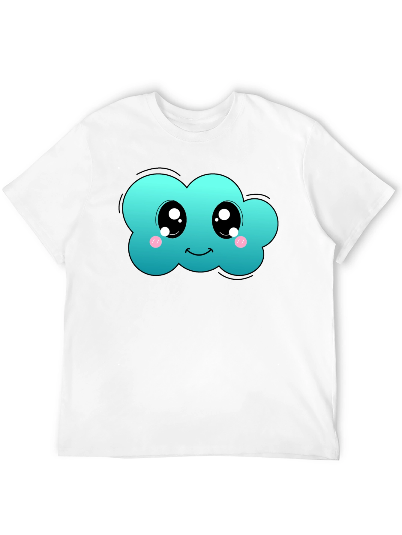 Cute Cloud T-Shirt - Kawaii Style