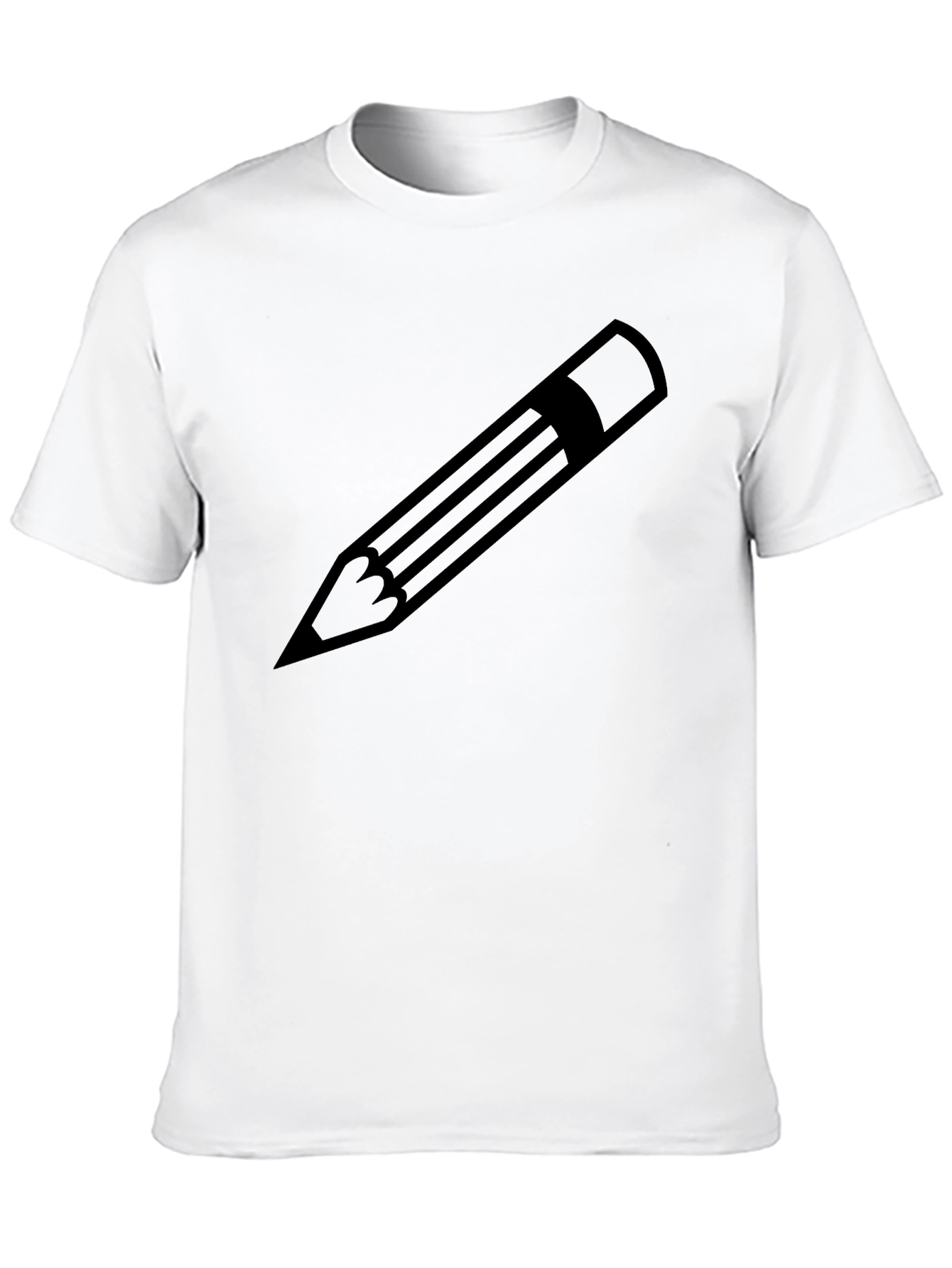 Pencil Graphic T-Shirt - Classic Design