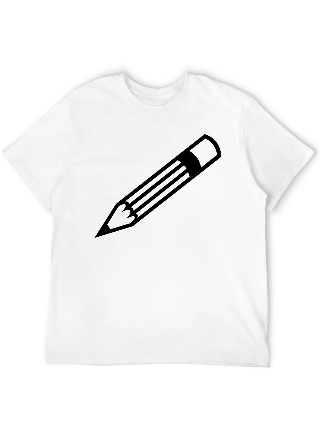 Pencil Graphic T-Shirt - Classic Design