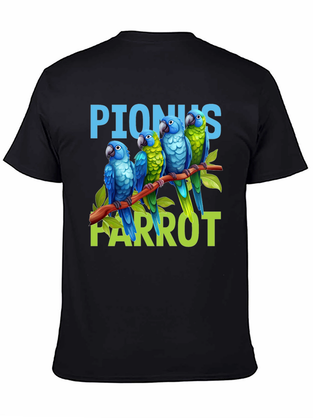 Pionus Parrot Graphic T-Shirt