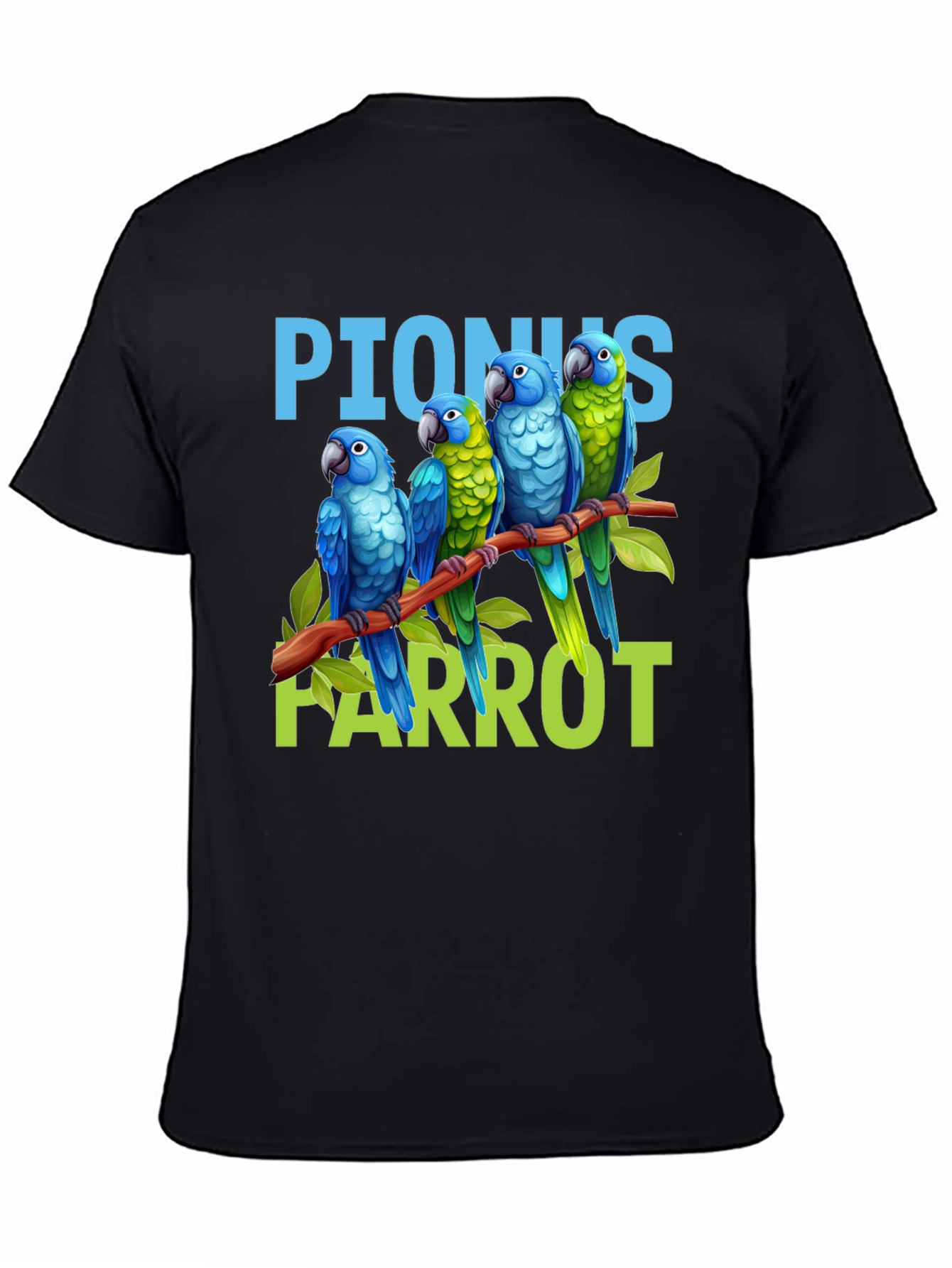 Pionus Parrot Graphic T-Shirt