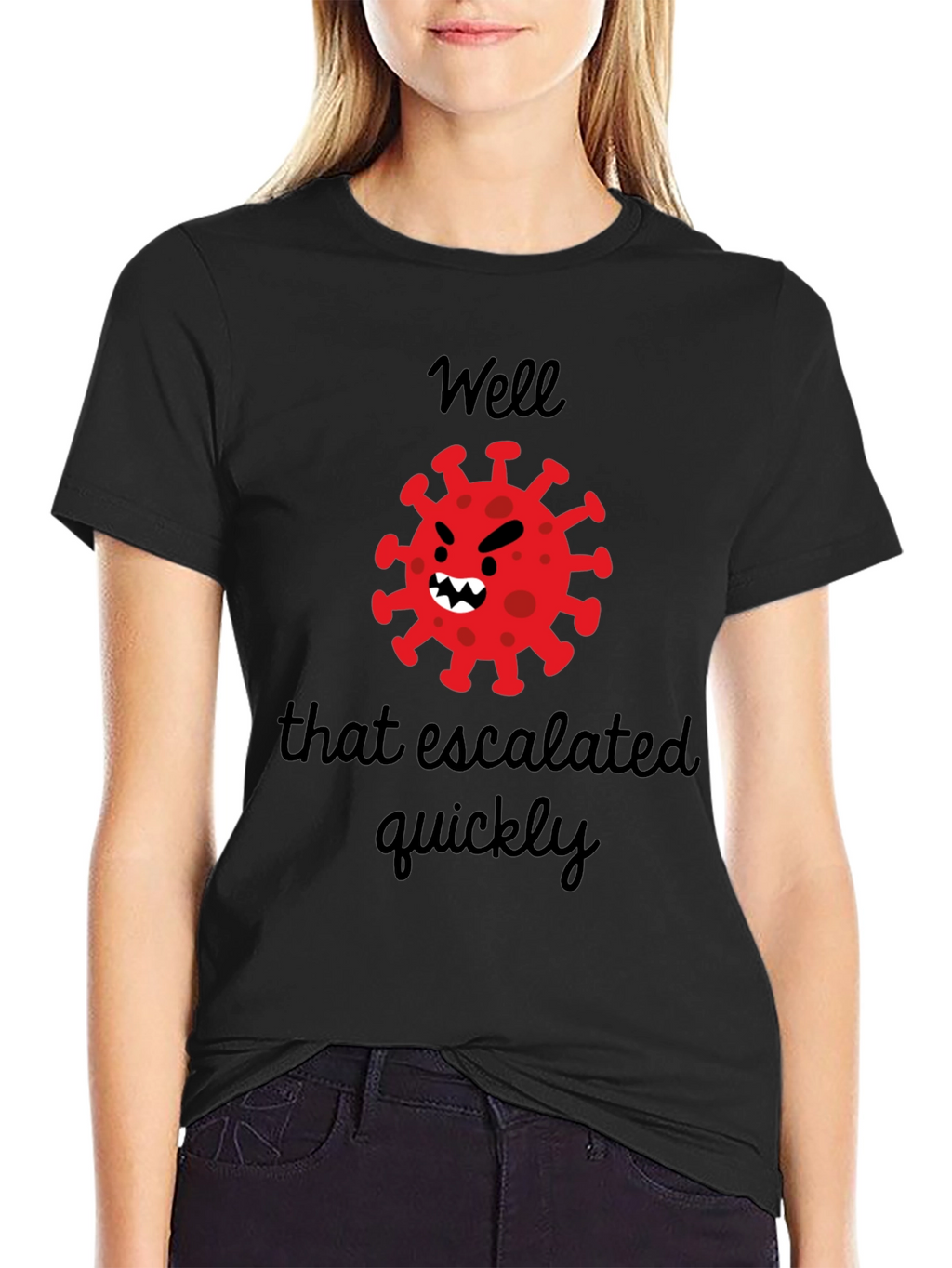 Escalated Quickly Funny Graphic Tee