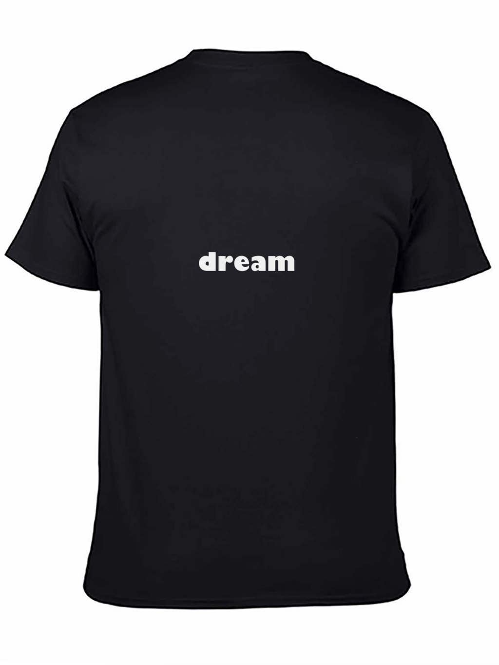 Dream Graphic Black T-Shirt - Soft Cotton Tee