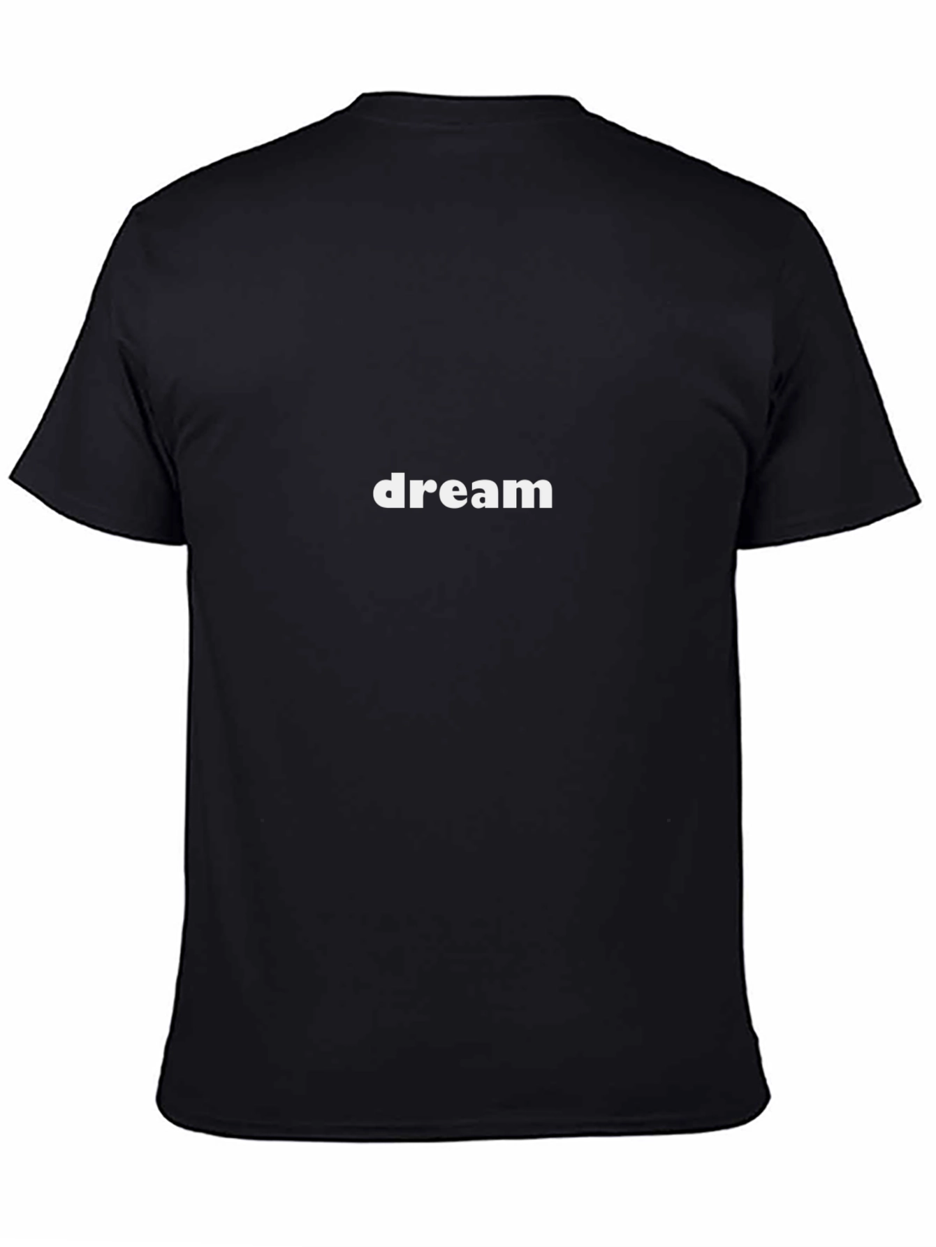 Dream Graphic Black T-Shirt - Soft Cotton Tee