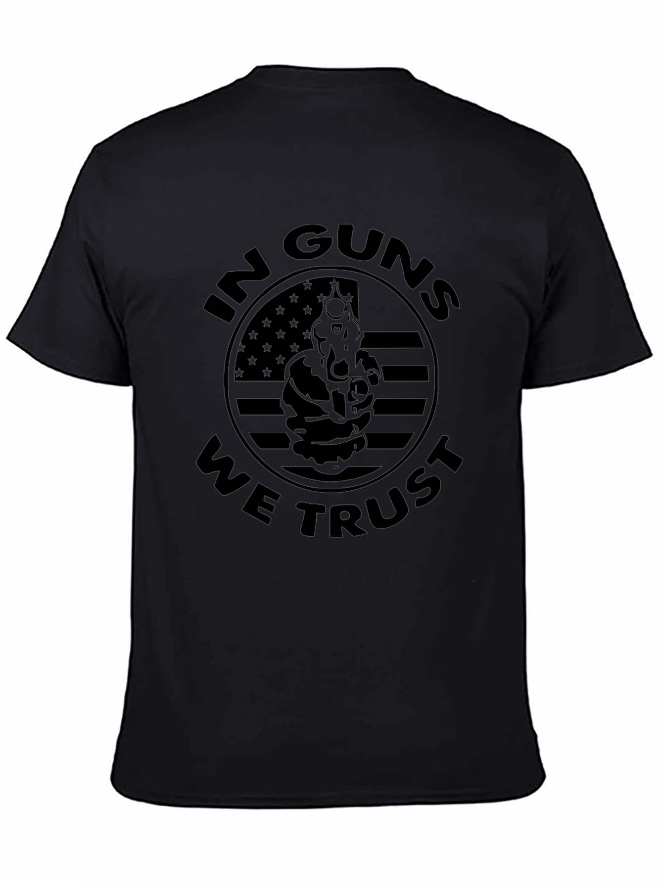 In Guns We Trust T-Shirt - Patriotic American Graphic Tee