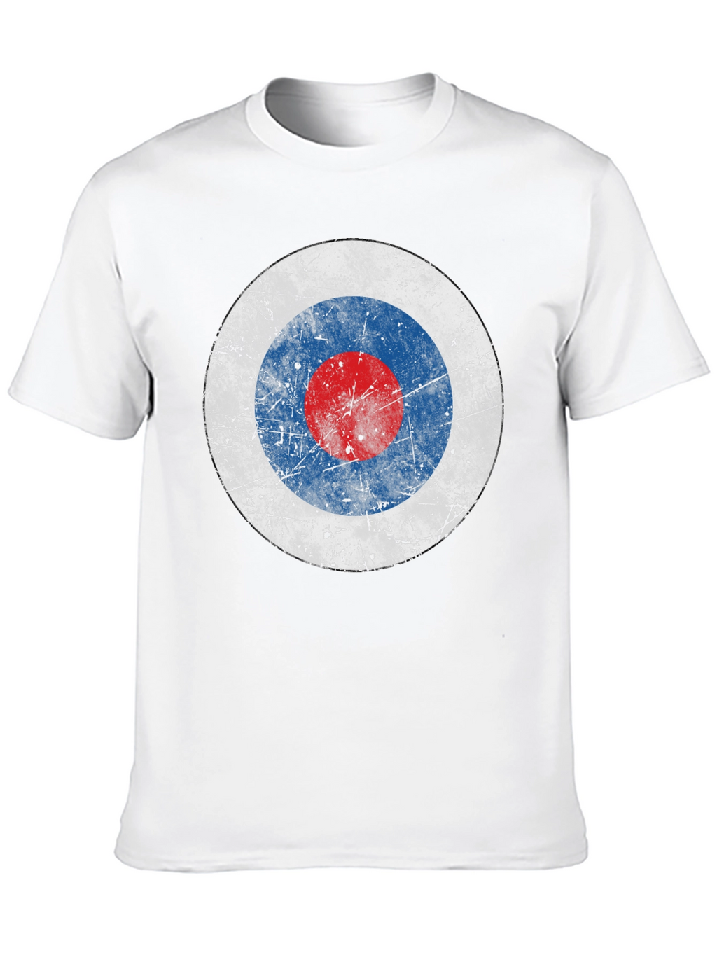 Retro Target Graphic T-Shirt - Black
