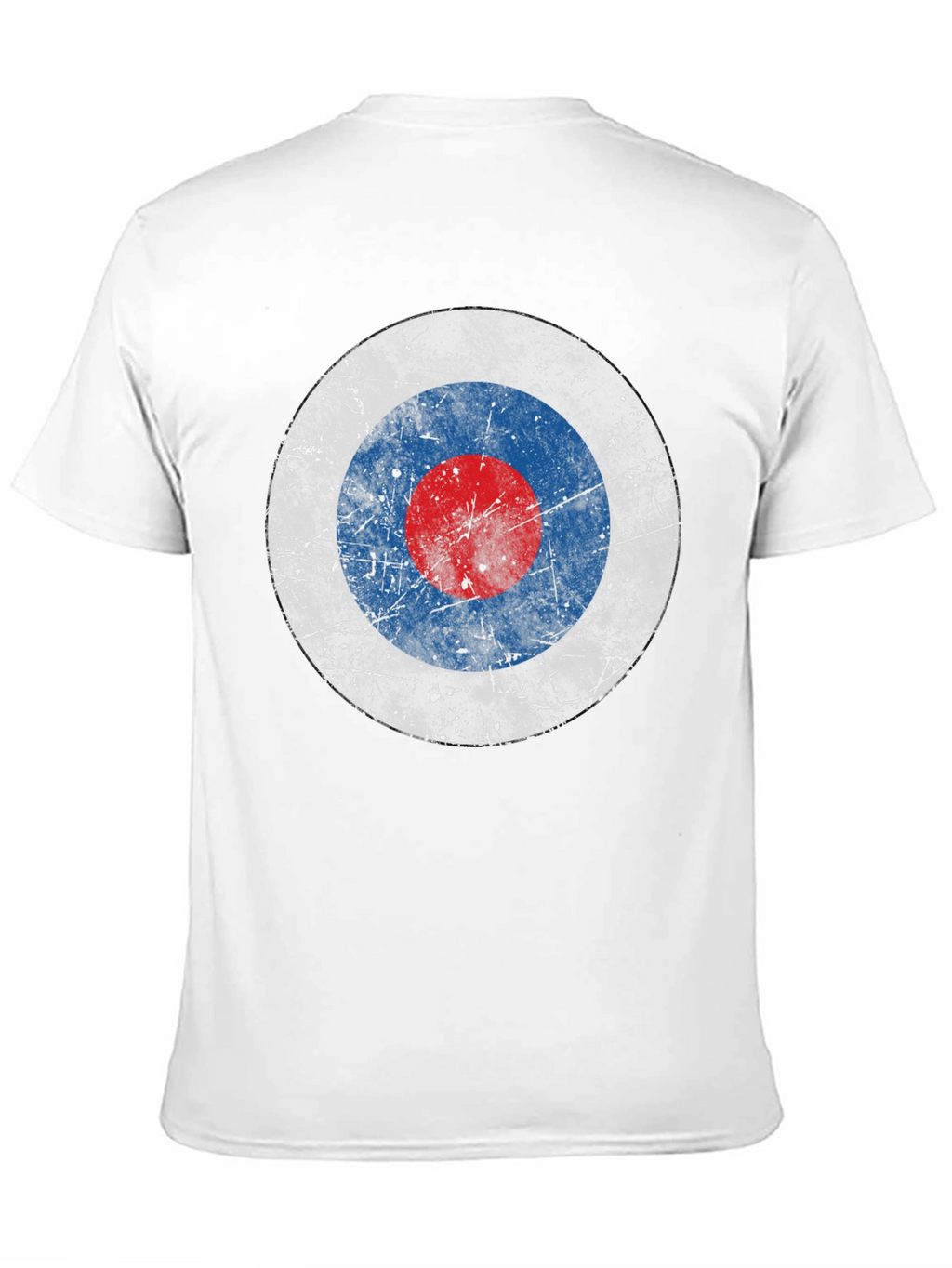 Retro Target Graphic T-Shirt - Black