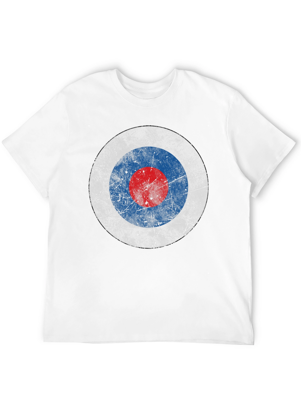Retro Target Graphic T-Shirt - Black
