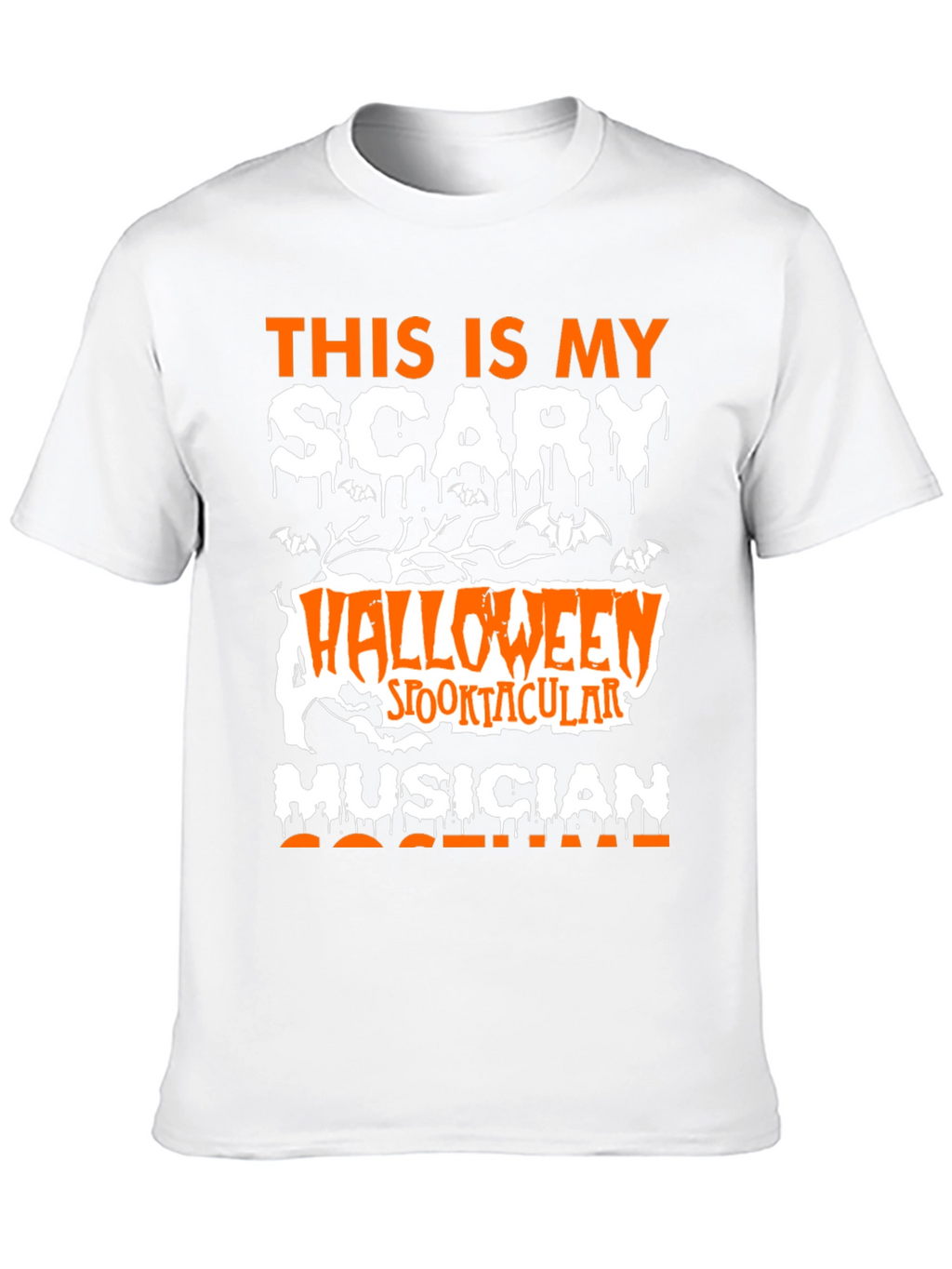 Scary Musician Halloween T-Shirt