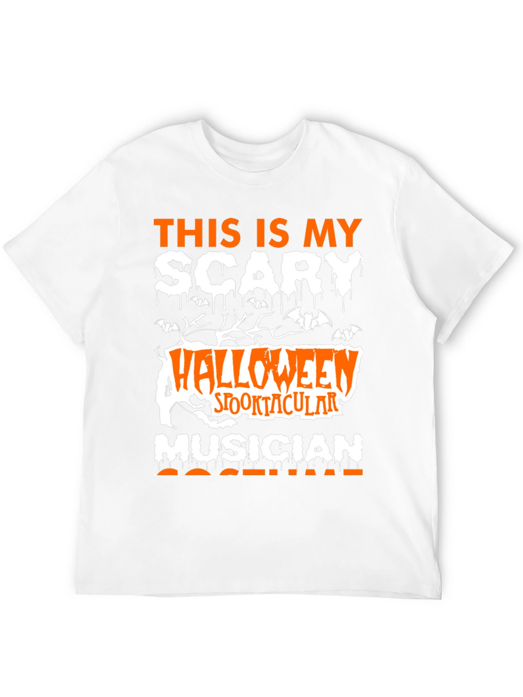 Scary Musician Halloween T-Shirt