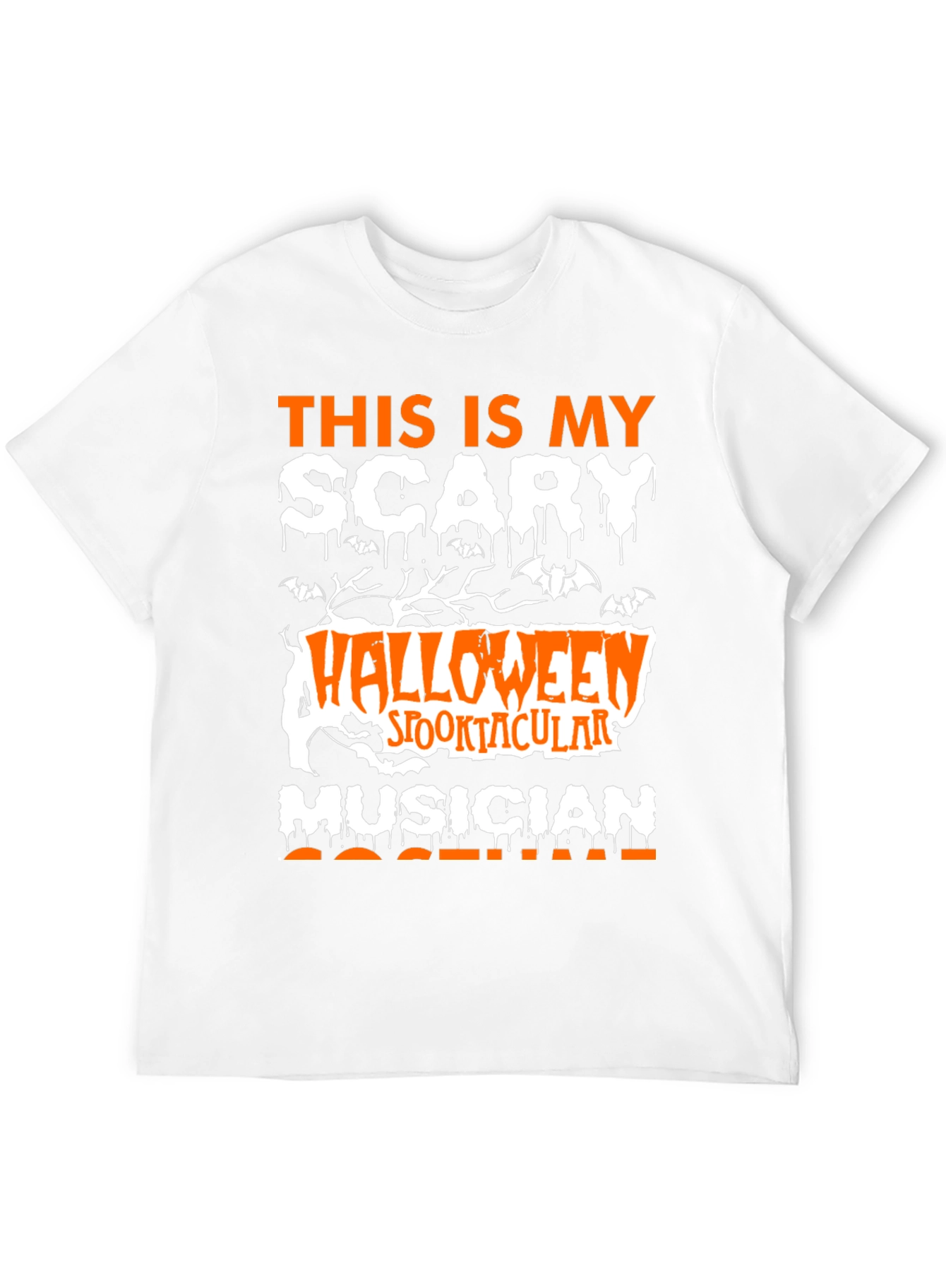 Scary Musician Halloween T-Shirt