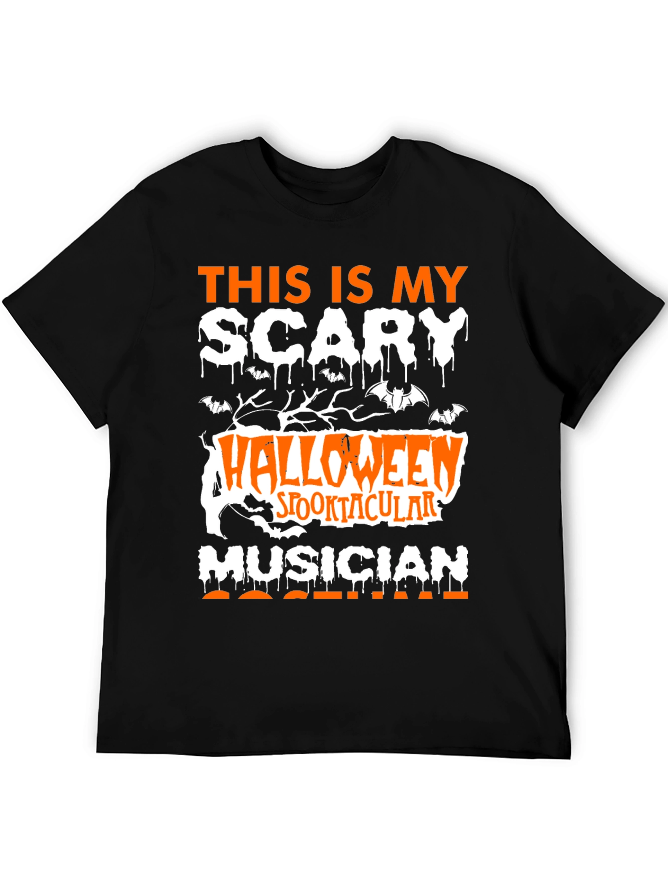 Scary Musician Halloween T-Shirt