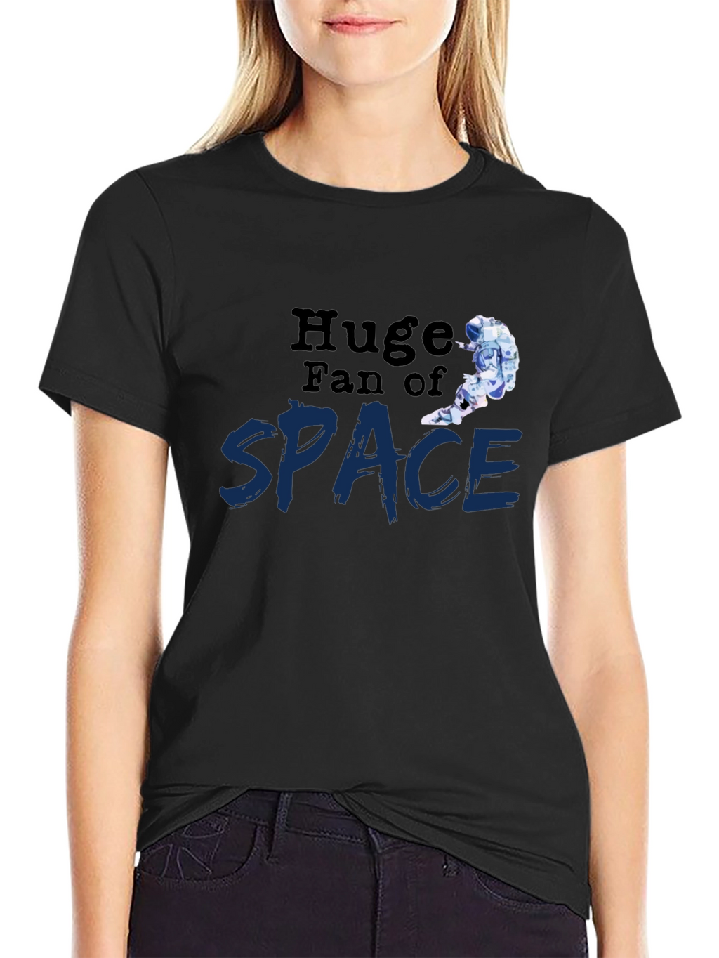 Huge Fan of Space Graphic T-Shirt