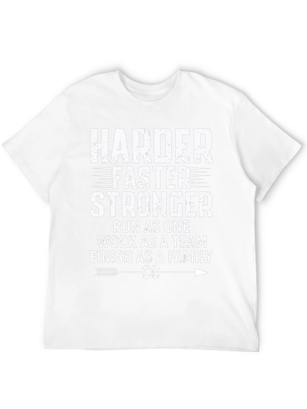 Harder Faster Stronger Run Tee