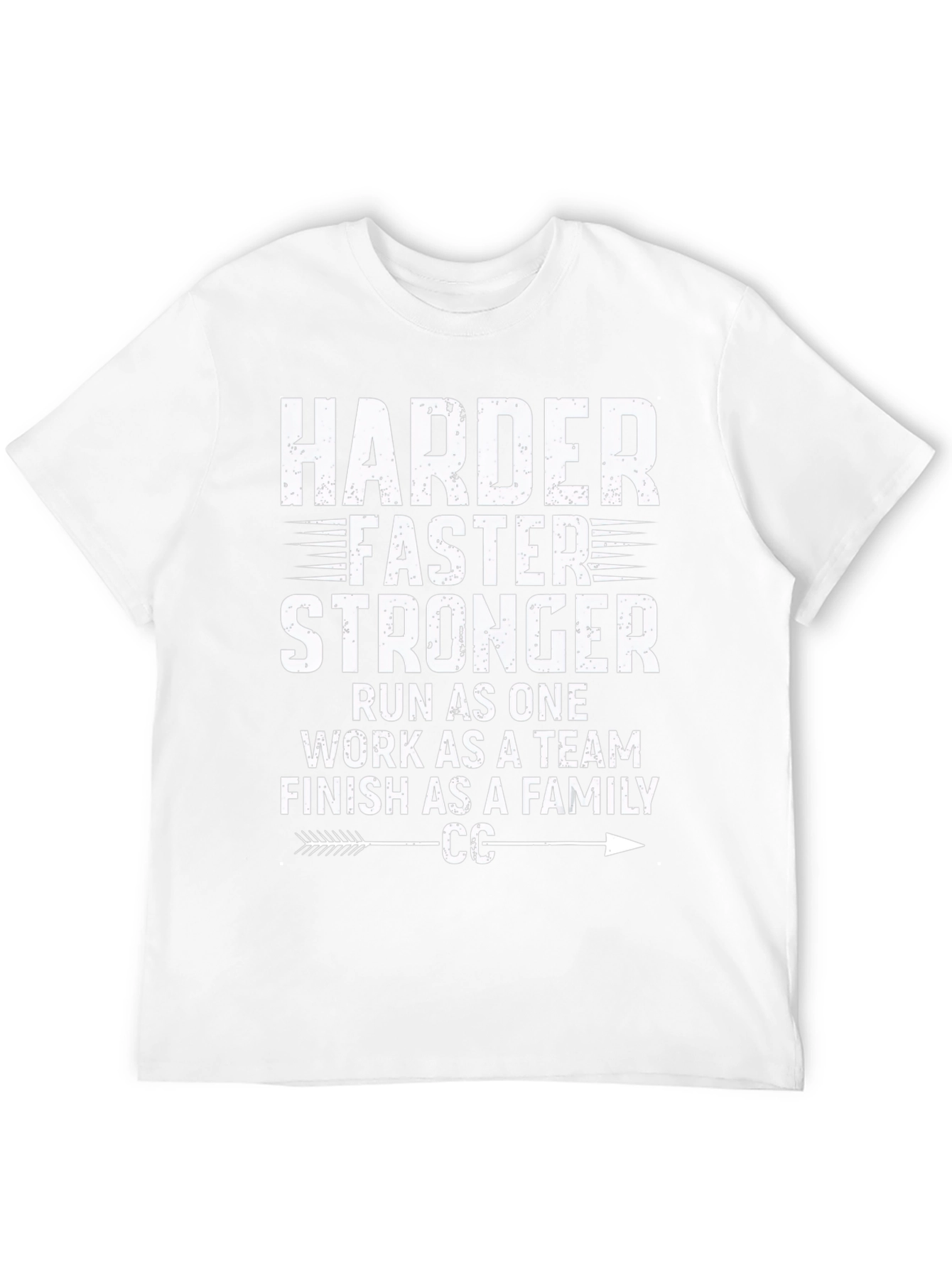 Harder Faster Stronger Run Tee