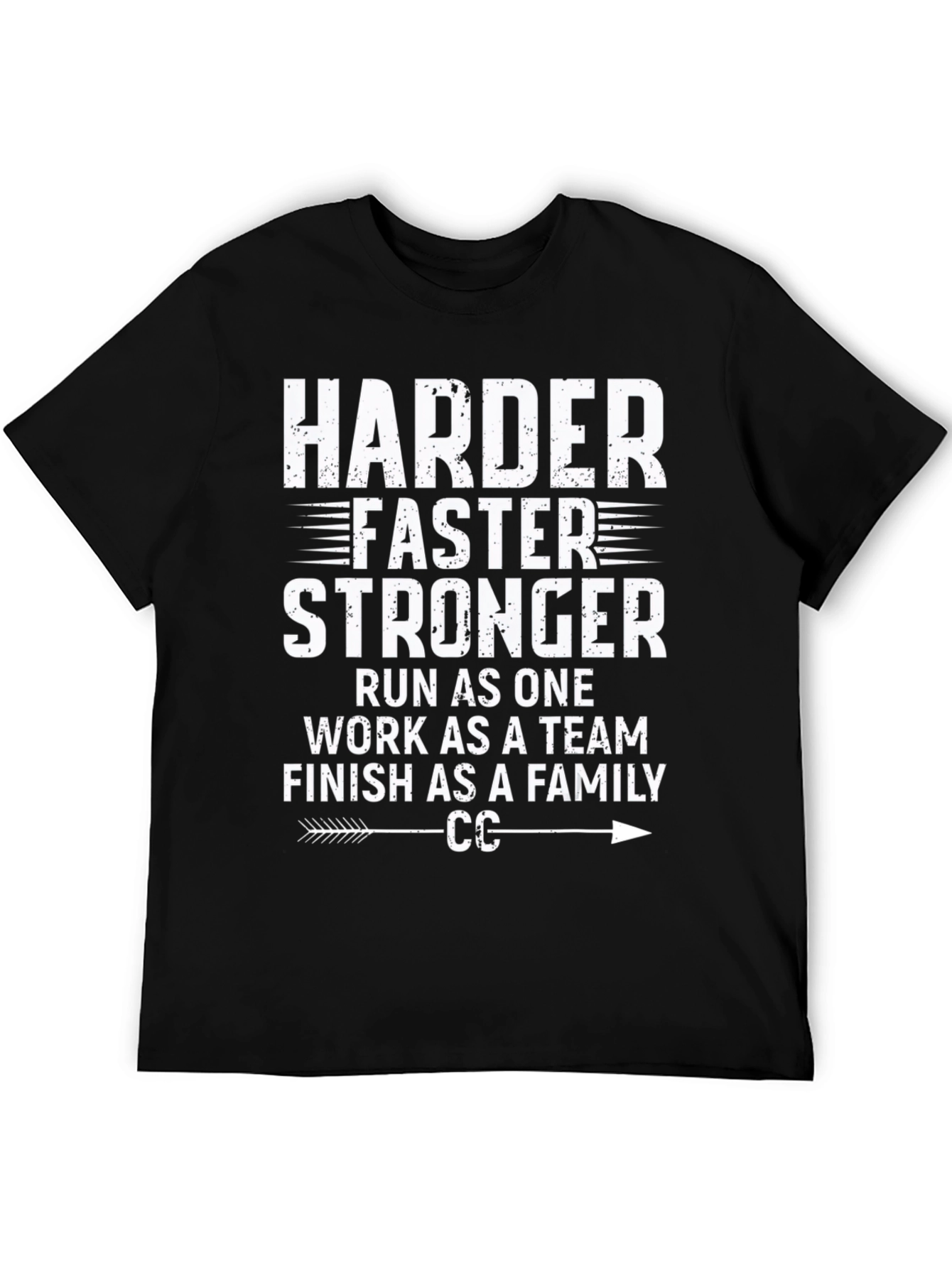 Harder Faster Stronger Run Tee