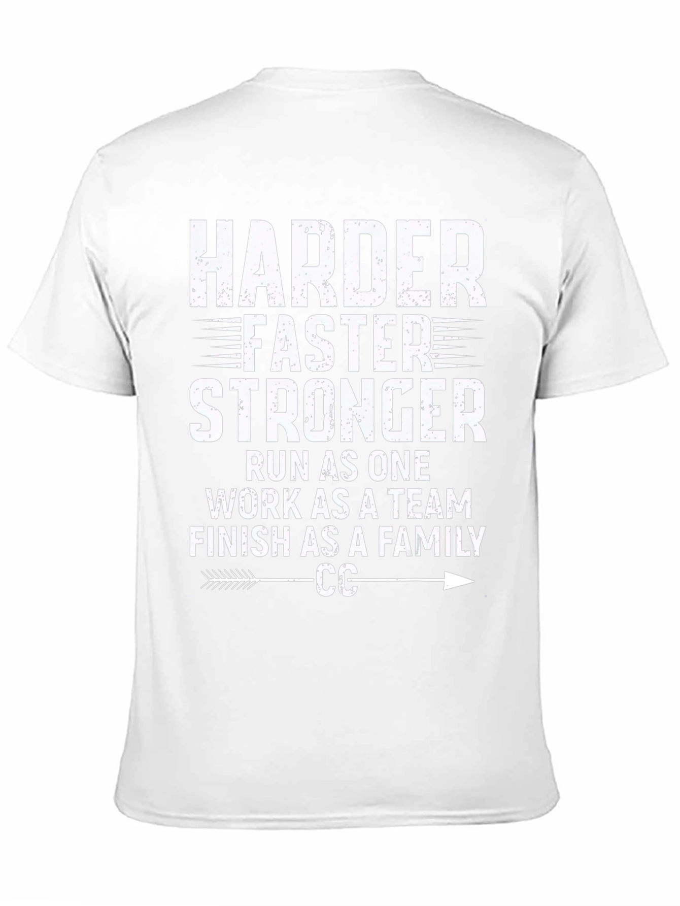 Harder Faster Stronger Run Tee