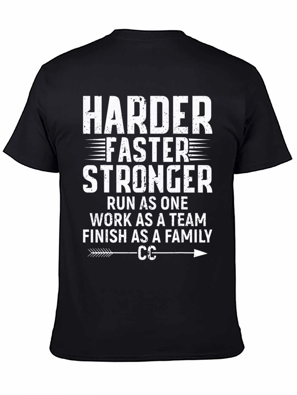 Harder Faster Stronger Run Tee