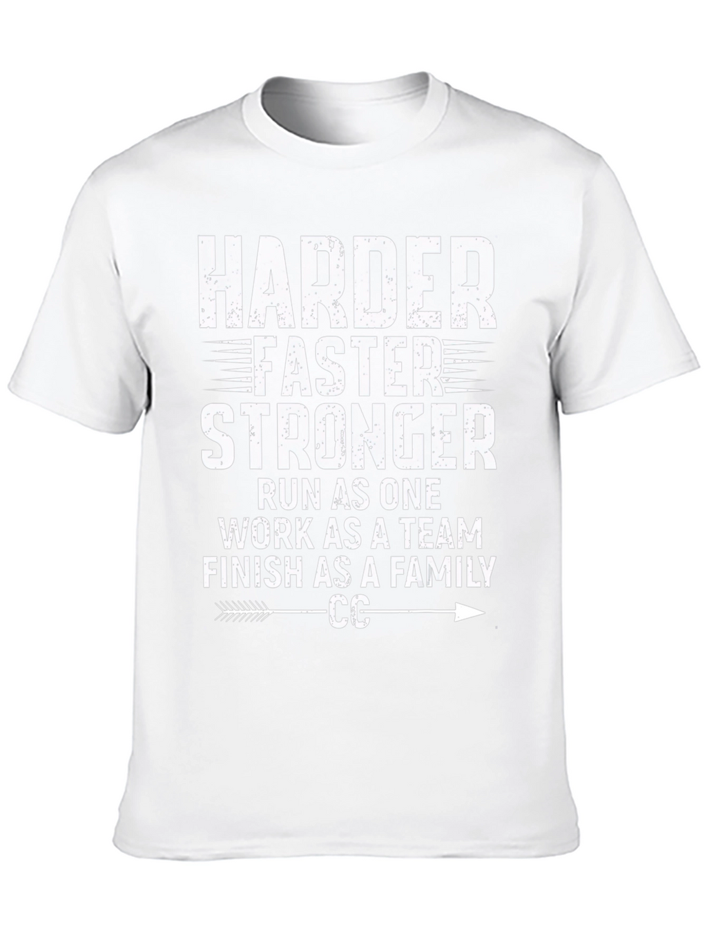 Harder Faster Stronger Run Tee